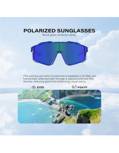 Gafas de sol deportivas WGKVP 5051 UV400 polarizadas 2