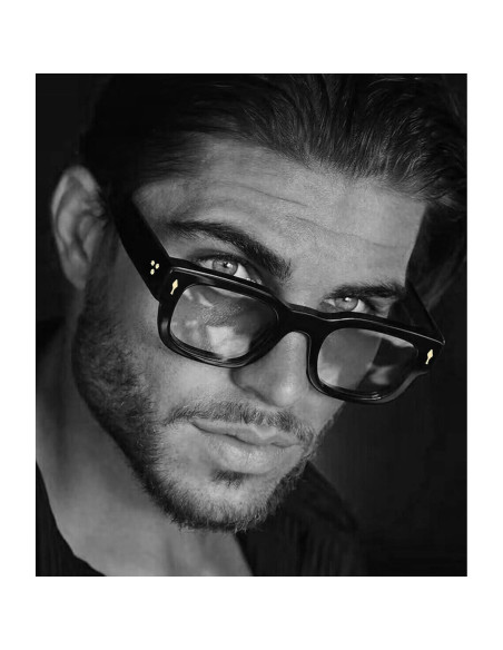 Gafas de Luz Azul EYLRIM Unisex Marco Cuadrado 50mm