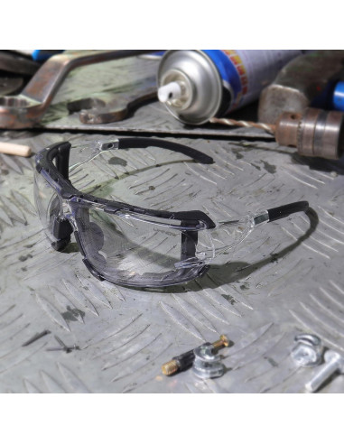 Gafas de Seguridad UKNOW - Antivaho y Espuma Desmontable