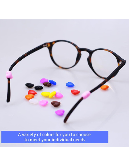 Ganchos para Gafas KECHIO Silicona Antideslizante Corazón