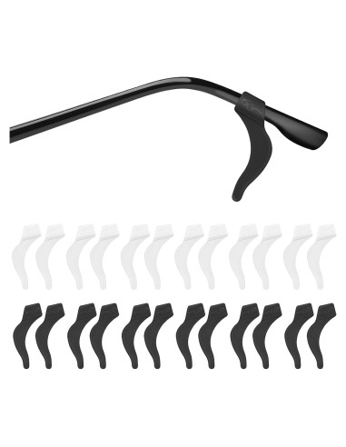 12 Pares Sujetadores Gafas Silicona Antideslizante Premium