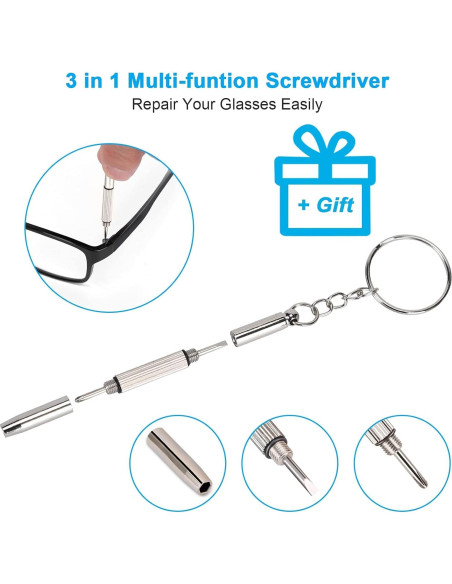 12 Pares Sujetadores Gafas Silicona Antideslizante Premium