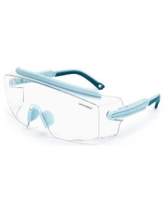 Gafas de Seguridad UKNOW Anti Niebla Envolventes Azul Bebé