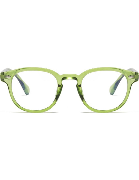 Gafas Retro Redondas NIDOVIX con Bloqueo Luz Azul Unisex