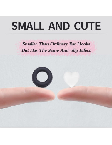 15 Pares de Retenedores de Gafas Silicona iGeyzoe Amor Blanco