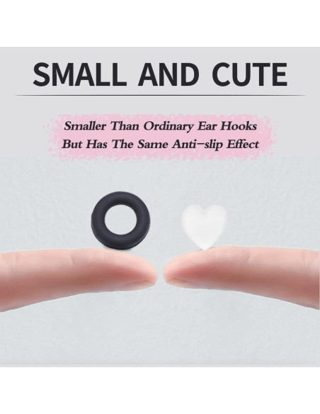 15 Pares de Retenedores de Gafas Silicona iGeyzoe Amor Blanco