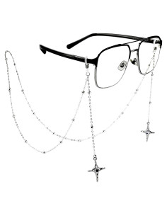Cadena de Gafas Elegante para Mujeres - Estrella Brillante