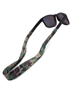 Correa Flotante de Gafas Neopreno Camo 48cm Ajustable