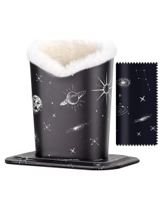 Soporte de Gafas PG6 de Peluche Suave con Funda Protectora