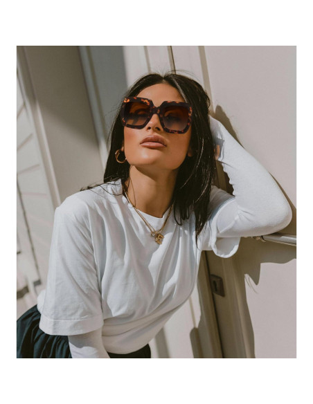 Gafas de sol cuadradas STORYCOAST UV400 para mujer