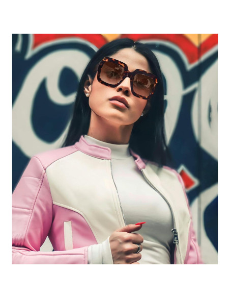 Gafas de sol cuadradas STORYCOAST UV400 para mujer