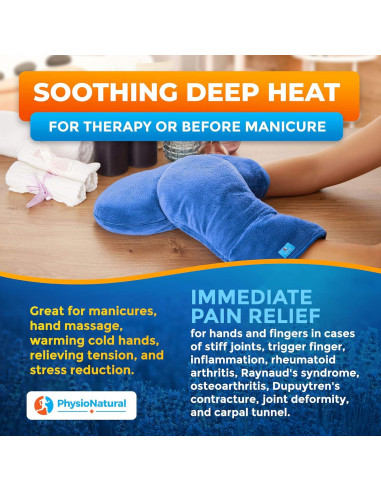 Manoplas Terapéuticas PhysioNatural para Alivio de Dolor