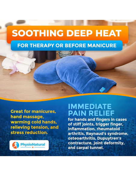 Manoplas Terapéuticas PhysioNatural para Alivio de Dolor