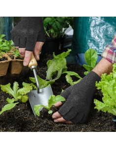 Guantes de Compresión para Artritis Brace Master - Grande Negro 2