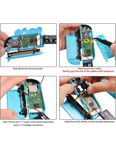 Joystick Analógico Reemplazo 3D Starko para Nintendo Switch