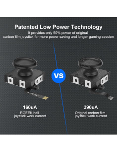 Joystick de Efecto Hall RGEEK para Nintendo Switch - 2 Piezas 2