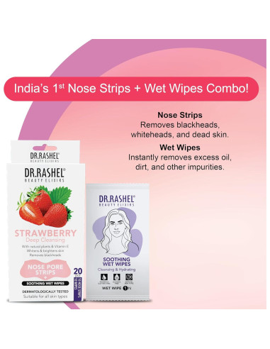 Tiras para la nariz DR.Rashel fresa 20 PCS limpieza profunda