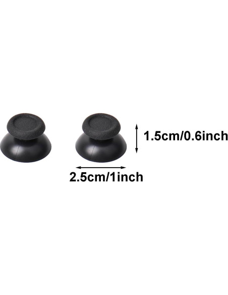 Tapa de Repuesto Joystick Honbay 6 Pares para PS4 Tapa de Repuesto Joystick Honbay 6 Pares para PS4