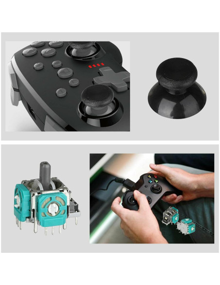 Repuestos Joysticks Xbox One S/X Veanic 4 Piezas + Herramientas