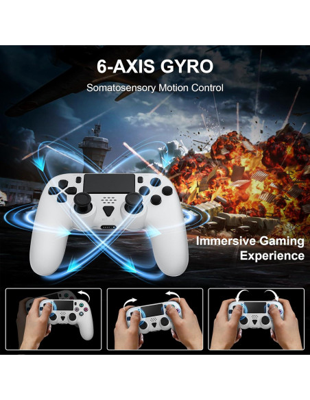 Controlador Inalámbrico Dobe PS5 Slim PC Batería 1200mAh