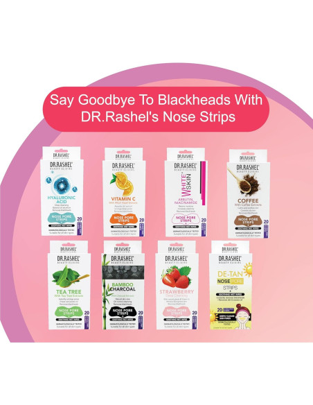 Tiras para la nariz DR.Rashel fresa 20 PCS limpieza profunda