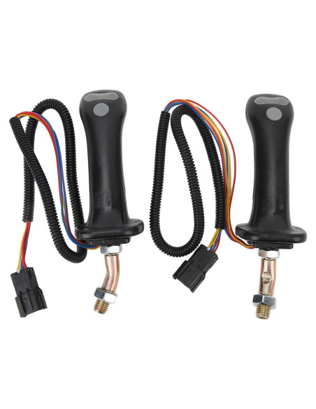 Mangos de Joystick de Excavadora Bnineteenteam 2 Pcs 3 Botones