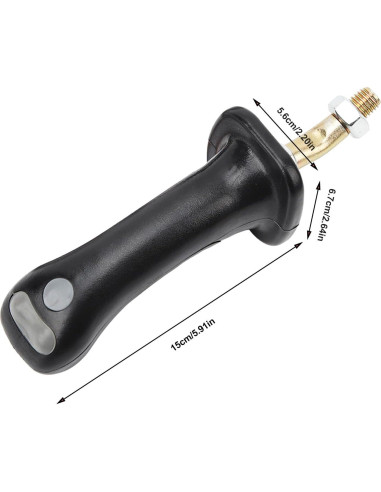 Mangos de Joystick de Excavadora Bnineteenteam 2 Pcs 3 Botones