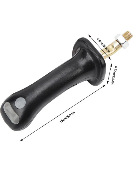 Mangos de Joystick de Excavadora Bnineteenteam 2 Pcs 3 Botones