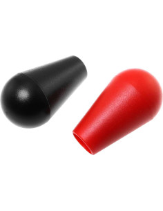 Joystick Maxmoral 2pcs Estilo Americano Rojo y Negro 2