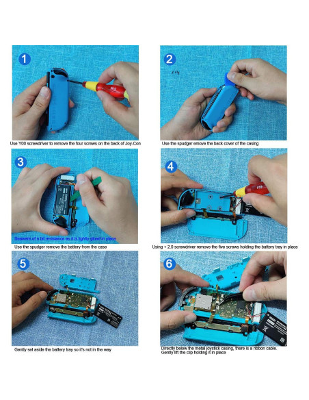 Kit de reparación joystick Veanic para Nintendo Switch Joy-Con