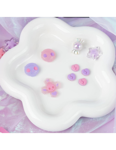 Juego de Tapas de Botones GeekShare para Switch - Calavera Rosa