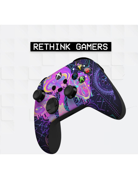 Controlador Inalámbrico Xbox BCB Hongos Psicodélicos