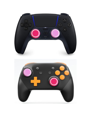 8 Tapas de Agarre de Pulgar Silicona VKQ PS5 PS4 Xbox Switch