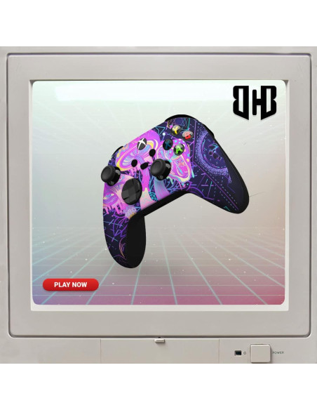 Controlador Inalámbrico Xbox BCB Hongos Psicodélicos