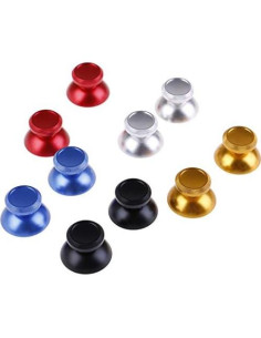 Tapas de Joystick VizGiz 3 Pares Aluminio PS4 Xbox 2