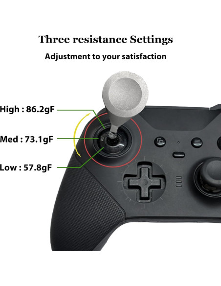 Herramienta Ajuste Tensión Joystick Xbox Elite 2 Plateado
