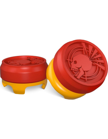KontrolFreek Deadshot Thumbsticks Rojo/Amarillo para Xbox