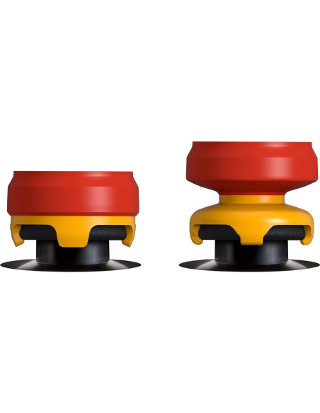 KontrolFreek Deadshot Thumbsticks Rojo/Amarillo para Xbox