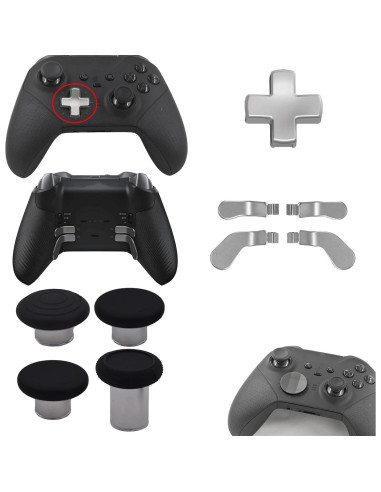 Kit 9 en 1 para Controlador Xbox Elite 2 - Plata