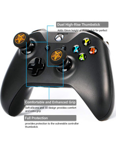 Extensor y Cubierta de Silicona para Controlador Xbox - PlayRealm 2