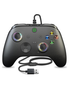 Controlador de Juegos SWVOE por Cable con Vibración y RGB