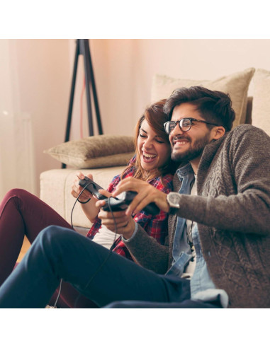 Controlador de Juegos SWVOE por Cable con Vibración y RGB