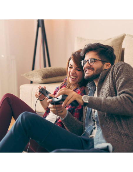 Controlador de Juegos SWVOE por Cable con Vibración y RGB