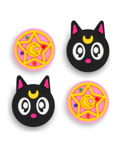 Tapas de Agarre Kawaii para Nintendo Switch Joy-Cons Luna