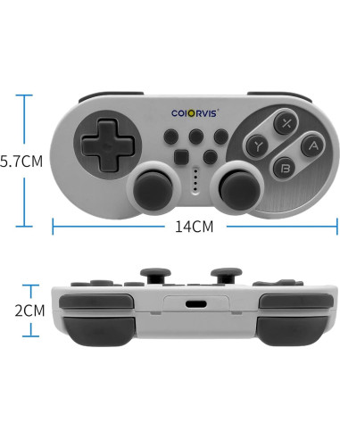 Controlador Inalámbrico COIORVIS Pro para Switch y PC