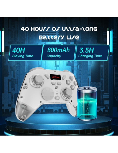 Controlador de Juegos Citnh para PC y Móviles RGB