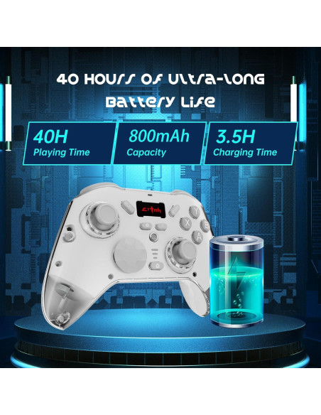 Controlador de Juegos Citnh para PC y Móviles RGB