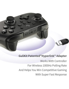 Controlador GuliKit KK3 PRO Inalámbrico para Switch y PC 2