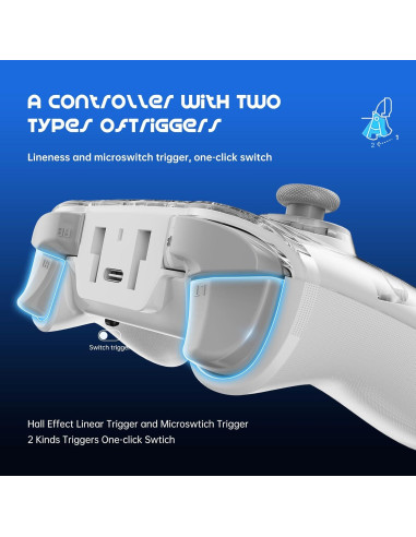 Controlador de Juegos Citnh para PC y Móviles RGB