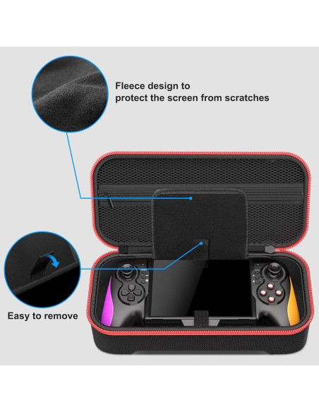 Controlador Gammeefy Joypad para Nintendo Switch con Estuche